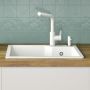Franke Urban 1140687258 zlewozmywak granitowy 56x50 cm biały zdj.4