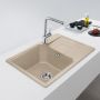 Franke Urban 1140687267 zlewozmywak granitowy 62x50 cm beżowy zdj.4