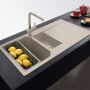 Franke Urban 1140687299 zlewozmywak granitowy 100x50 cm beżowy zdj.4