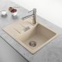 Franke Centro 1140687314 zlewozmywak granitowy 62x50 cm beżowy zdj.4