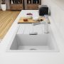 Franke Centro 1140687317 zlewozmywak granitowy 78x50 cm biały zdj.4