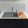 Franke Centro 1140687320 zlewozmywak granitowy 78x50 cm szary/grafitowy/onyx zdj.4