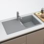 Franke Centro 1140687329 zlewozmywak granitowy 86x50 cm szary/grafitowy/onyx zdj.4