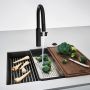 Franke Kanon 1250721150 zlewozmywak granitowy 56x46 cm czarny zdj.6