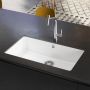 Franke KubusX 1260738294 zlewozmywak ceramiczny 70.5x40 cm biały zdj.5