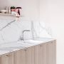 Globalo Design Aurilio AURILIO601WHITE zlewozmywak granitowy 55.6x45.6 cm biały zdj.3