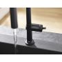 Hansgrohe S 51 43313170 zlewozmywak granitowy 77x51 cm czarny zdj.3