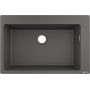 Hansgrohe S 51 43313290 zlewozmywak granitowy 77x51 cm szary/grafitowy/onyx zdj.1