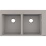 Hansgrohe S 51 43316380 zlewozmywak granitowy 86x49 cm szary/grafitowy/onyx zdj.1
