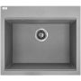 Laveo Tau SBT510Y zlewozmywak granitowy 57x50 cm szary/grafitowy/onyx zdj.1