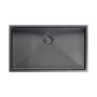 Quadron Anthony MF7444PVDBST1 zlewozmywak stalowy z syfonem 74x44 cm grafit zdj.3