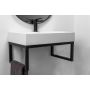 Rea Goya rama 60 cm do umywalki czarna REA-U6534 zdj.2