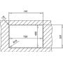 Teka Forlinea 115030011 zlewozmywak stalowy 74x50 cm zdj.3