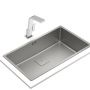 Teka Flexlinea 115000063 zlewozmywak stalowy 75x44 cm stal zdj.6