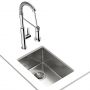 Teka Be Linea 115000006 zlewozmywak stalowy z syfonem 49x44 cm zdj.8