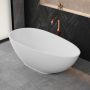 Vayer Carina 170085045140301 wanna wolnostojąca 170x85 cm owalna biała zdj.7