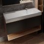 Vayer Libra 0800530153101X0 umywalka 80.5x53.5 cm prostokątna wpuszczana biała zdj.6
